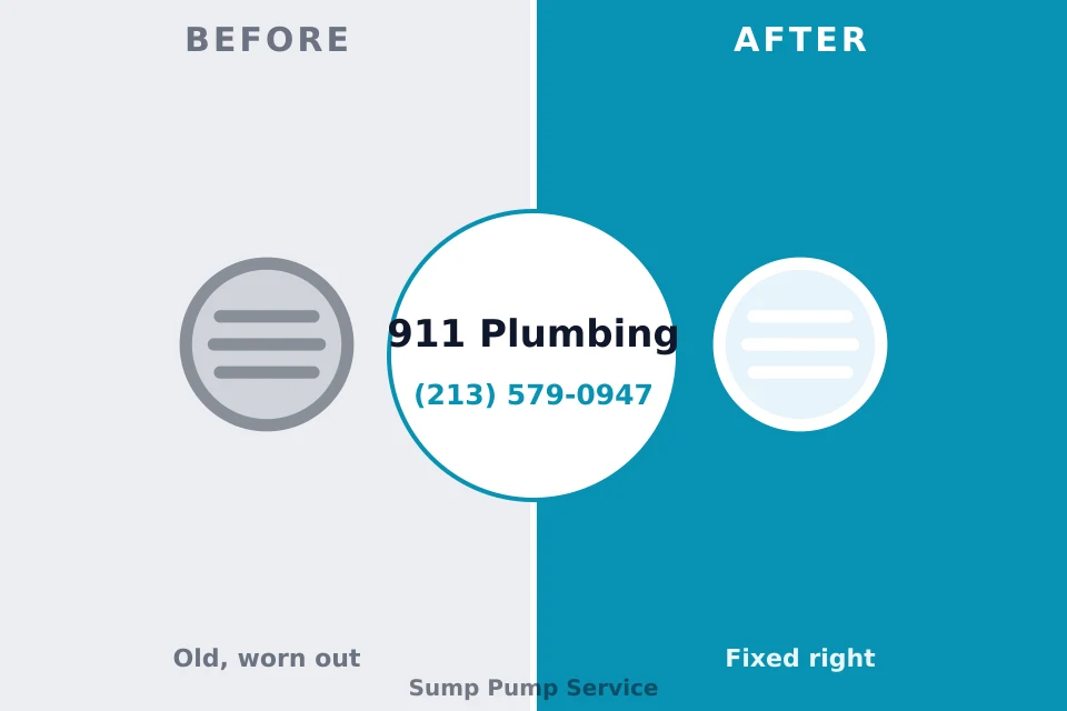 Before and after: plumbing company Owatonna, MN